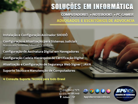 Soluções em Informática para Sistemas Judiciais